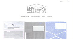 Desktop Screenshot of envelopecollection.com